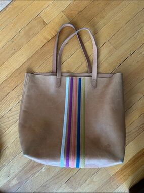 J. Crew Camel Leather Bag